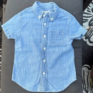 Crewcuts Blue Button Down Shirt for Kids